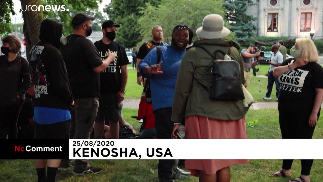 Jacob Blake: Two people die during protests over police shooting of black man