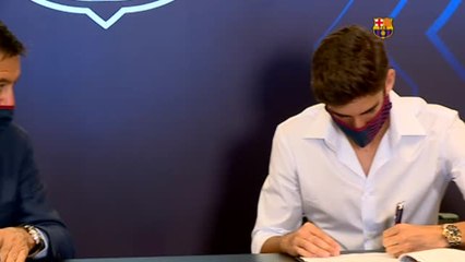 Trincao sobre Messi: "Quiero que se quede"