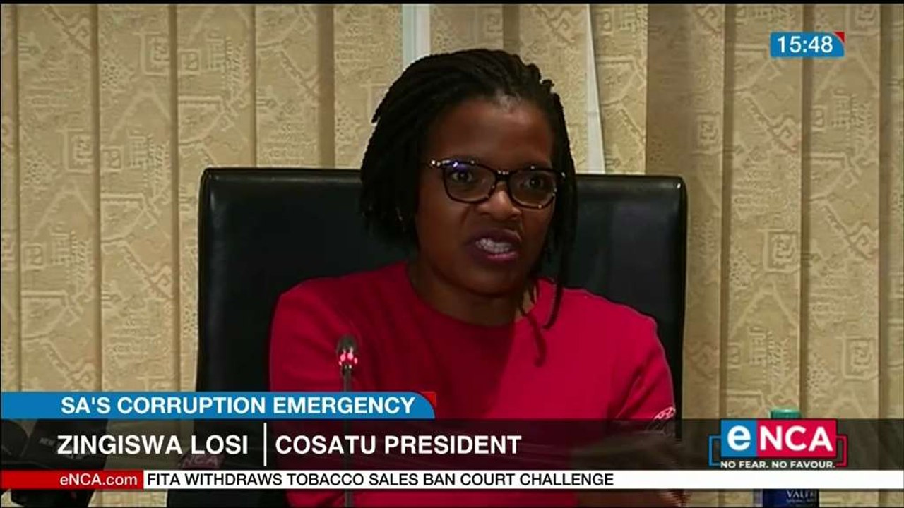 'President must  act now on corruption'
