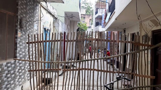 कांधला: एक ही गली में 6 पॉजिटिव मिलने से गली हॉट स्पॉट