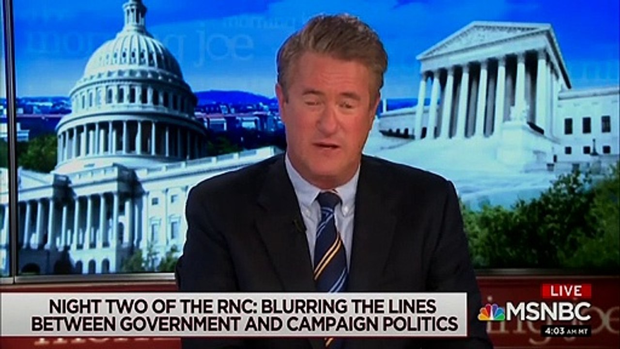 Joe Scarborough Rips Absolutely Shameless Melania Trump - No Mention of Mika’s Bleeding Face, or When I Was a Murderer?