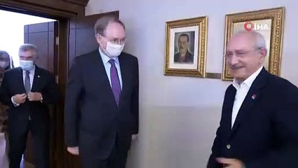 Kılıçdaroğlu, AB Türkiye Delegasyonu Başkanı Berger’i kabul etti