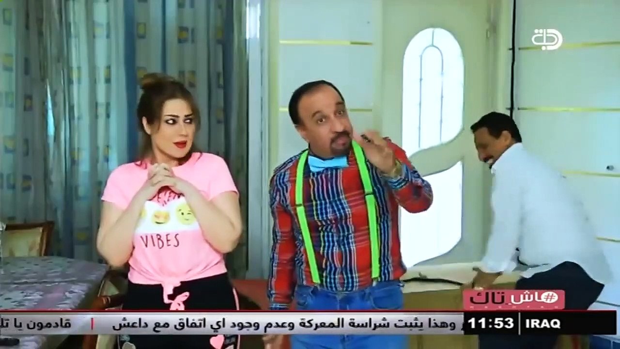 برنامج هاش تاك .. رجل الي عراقي تحشيش (2)