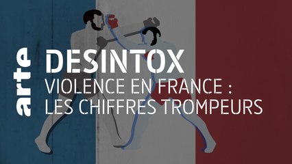 Les chiffres trompeurs de la violence en France 26 08 2020 Désintox ARTE