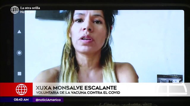 Peruana residente en Estados Unidos recibió dosis de vacuna contra Covid-19 | Primera Edición (HOY)