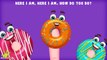 Burger, Chocolate Pop, Donut, Lollipop, Ice Fruit Finger Family Songs