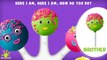 Cake Pop, Ice Cream, Cup Cake, Chocolate and Lollipop Finger Family Songs