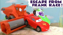 Disney Cars Lightning McQueen Escape from Frank with Hot Wheels Marvel Avengers and PJ Masks plus the Paw Patrol in this Family Friendly Full Episode English Race Toy Story for Kids