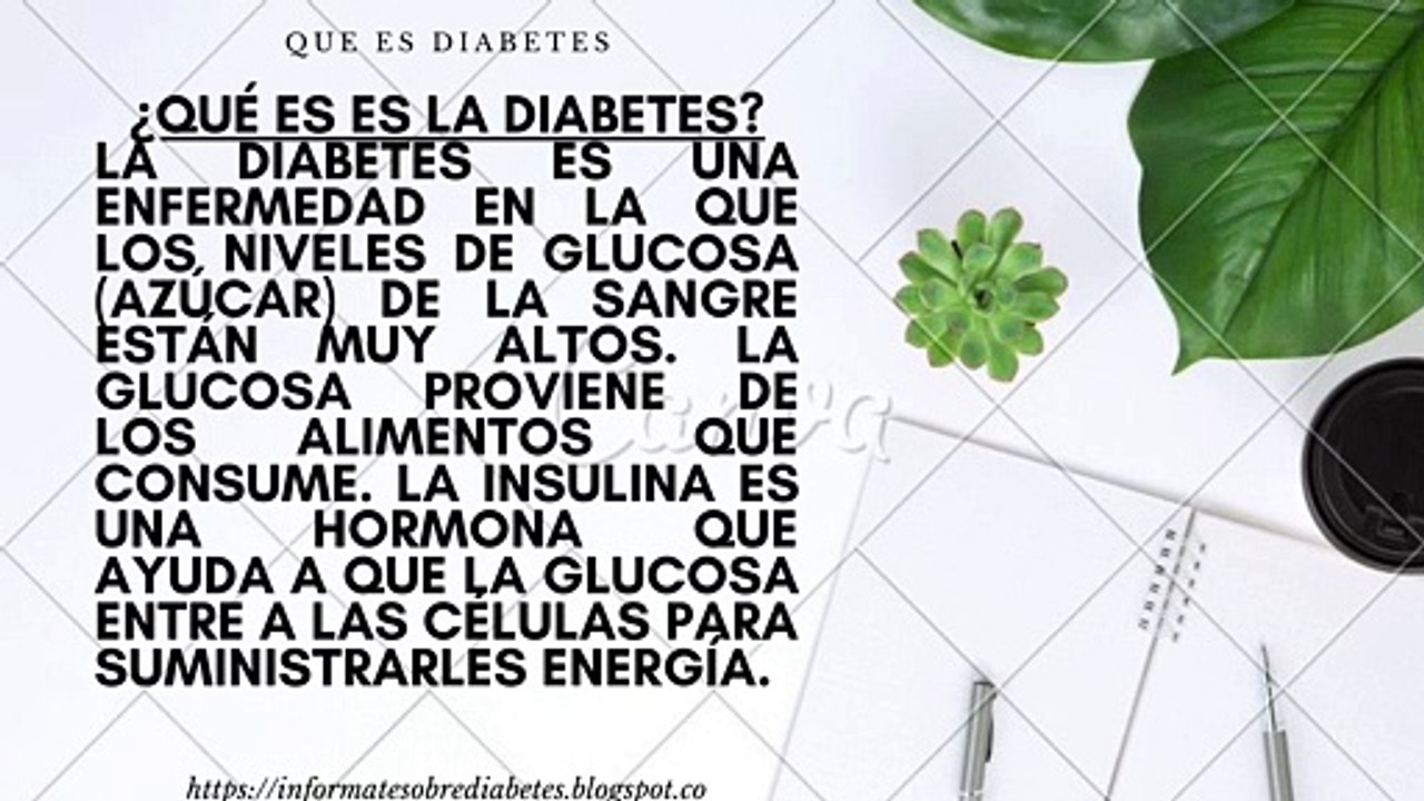 QUE ES DIABETES