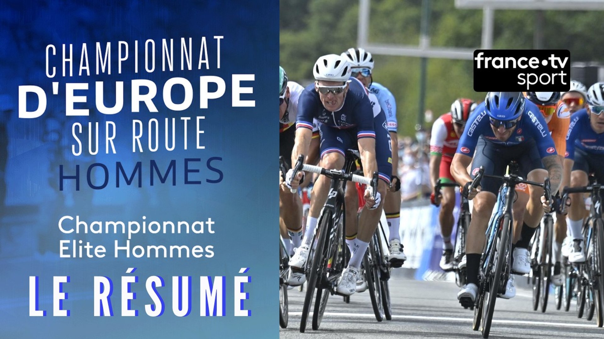 Championnats d'Europe de cyclisme : le résumé de la course hommes - Vidéo  Dailymotion