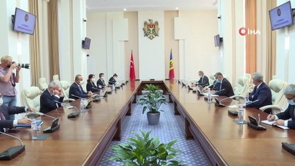 - Bakan Çavuşoğlu, Moldova Başbakanı Ion Chicu tarafından kabul edildi