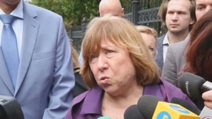 Alexiévich niega que oposición quiera tomar el poder y pide mediación rusa