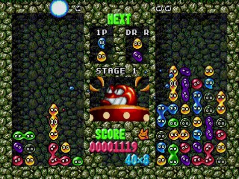 Dr. Robotnik's Mean Bean Machine (Genesis)