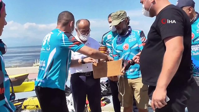 30 Ağustos Zafer Bayramı etkinlikleri için Beyşehir Gölü’nde bir araya geldiler