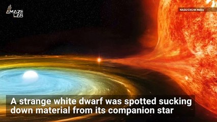 Fastest-Spinning White Dwarf Discovered Sucking Down Partner Star as it Dies