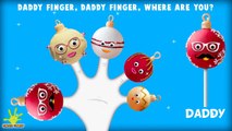 Finger Family Collection - Christmas Cake Pops Finger Family Songs - Daddy Finger Nursery Rhymes