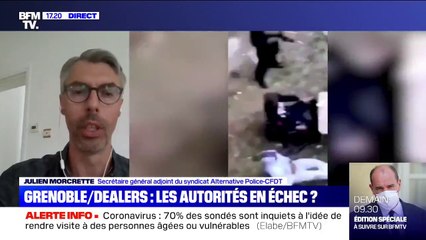 Vidéo de dealers à Grenoble: pour Julien Morcrette, "Il doit s'agir d'une oeuvre d'intimidation à l'encontre de la concurrence"