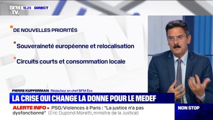 Université du Medef: ce que change la crise économique