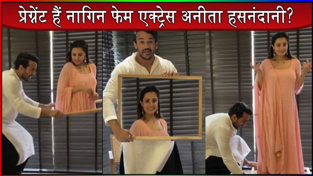 Naagin Actress Anita Hassanandani Husband Shows Magic Trick Fans Speculates Actress Pregnancy