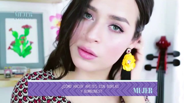 Hazlo tu mismo! | ¿Cómo hacer aretes con borlas y bombones? - Nex Panamá