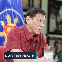 Duterte admitted in 2018 he continued drinking despite doctor's cancer warning