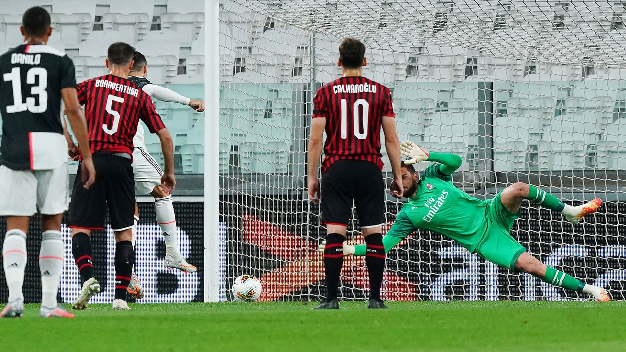 Gigio Donnarumma: tutti i rigori parati nella stagione 2019/20