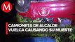Muere en volcadura de auto el presidente municipal de San Simón Zahuatlán, Oaxaca