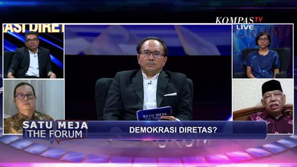 Demokrasi Diretas? Tren Politik atau Residu Demokrasi ?- SATU MEJA THE FORUM (Bag 4)