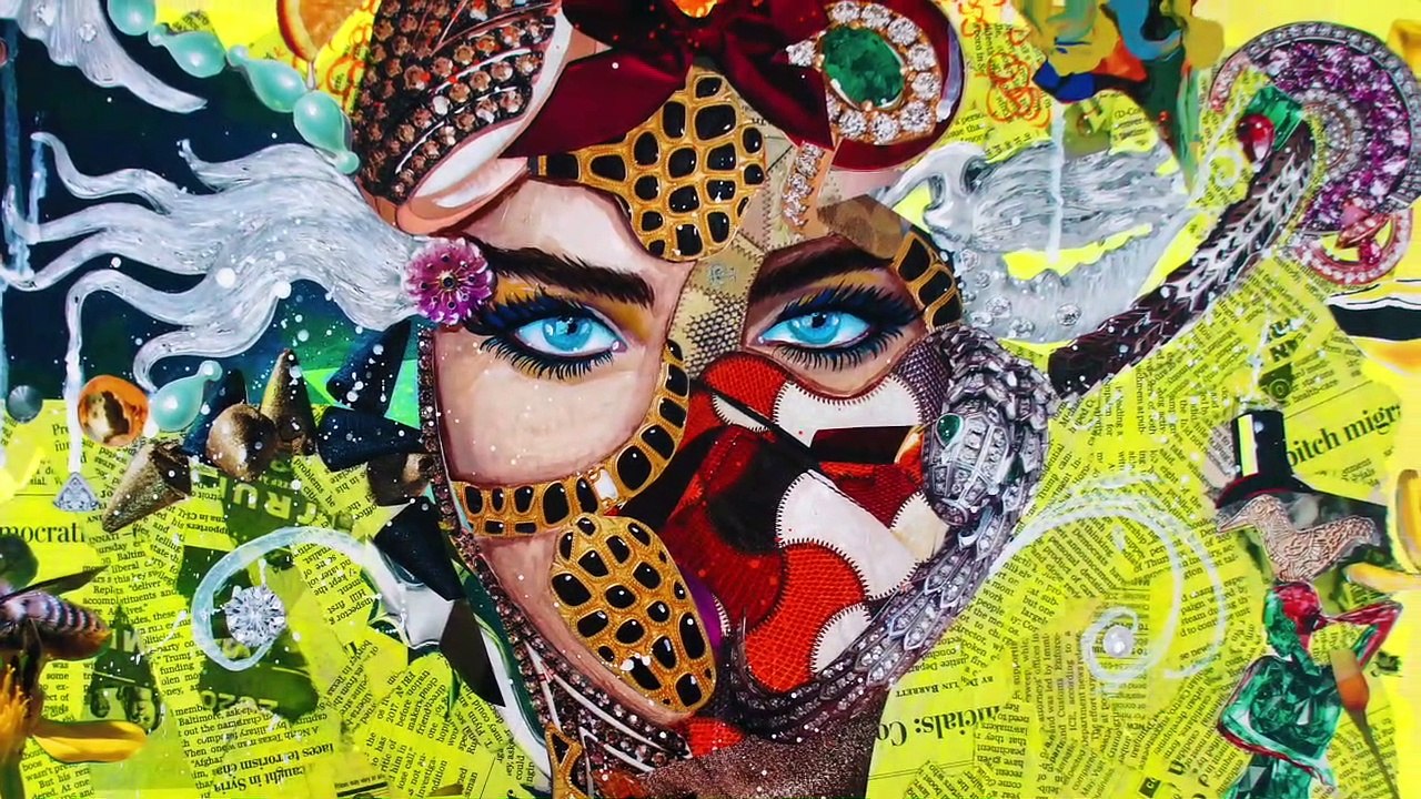 Collage & Mixed Media Portraits By Nina Fabunmi