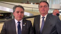 Em Vídeo de Efraim e Bolsonaro, Presidente agradece apoio e fala de expectativas para vir a Paraíba