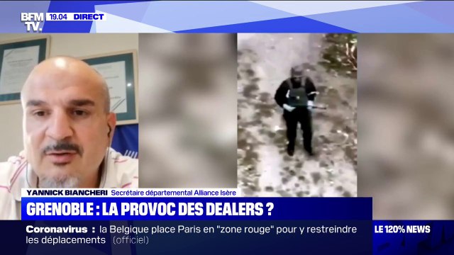 Dealers à Grenoble: pour Yannick Biancheri (Alliance), d'habitude on n'exhibe pas les armes à Grenoble, on s'en sert