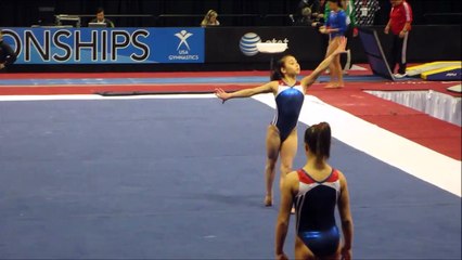 Katelyn Ohashi (USA) Floor 2012 D-Score (2017-20 Code)