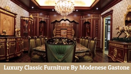 Best Classic Luxury Furniture By Modenese Gastone