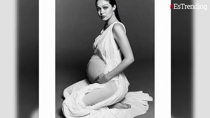 Gigi Hadid presume su embarazo en redes a poco tiempo de dar a luz