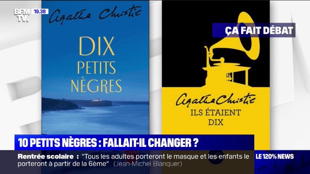 Le livre Dix petits nègres d’Agatha Christie va être renommé Ils étaient dix