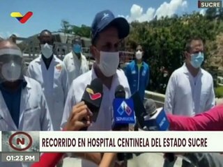 Inspeccionan hospital centinela en el estado Sucre