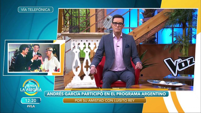 Luisito Rey le pidió ayuda a Andrés García para matar a mamá de Luis Miguel. | Venga La Alegría