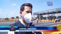 Ministro de Obras Públicas, Gabriel Martínez, supervisó el avance de la obra Progreso - Playas