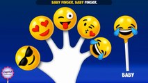 The Finger Family Smiley Cake Pop Nursery Rhyme - Smiley Finger Family Songs for kids