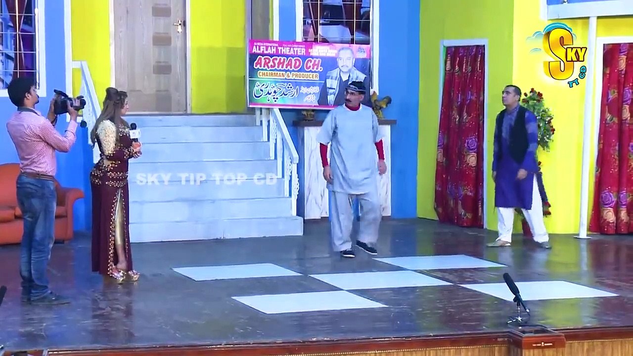 Zafri Khan _ Non Stop Comedy _ Zafri Khan with Iftikhar Thakur (NEW) _ Punjabi Stage Drama Clip 2020
