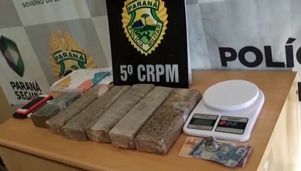 Mulher é detida e mais de 4 quilos de maconha apreendidos no Bairro Alto Alegre