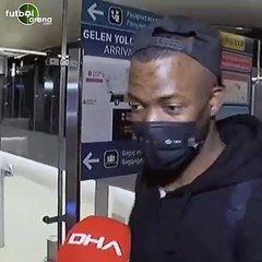 Enner Valencia, İstanbul'a geldi