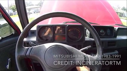 Evolution of Mitsubishi Montero Chimes
