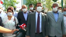 İBB Başkanı İmamoğlu, Gezi Parkı’nda incelemelerde bulundu