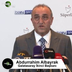 Abdurrahim Albayrak: "Yeni sezonun hepimiz için hayırlı olmasını diliyorum"