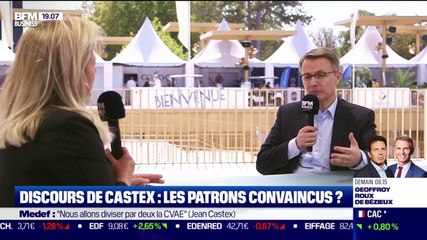 Dominique Schelcher (Système U) : les patrons convaincus par les discours de Jean Castex ? - 26/08