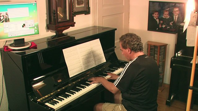 Ludwig van Beethoven, Sonate Nr. 14 op 27 Nr.2 1.Satz Mondschein by Geza Loso - lefthandpiano