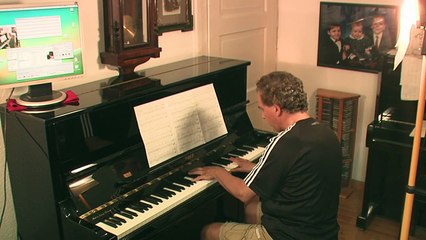 Ludwig van Beethoven, Sonate Nr. 14 op 27 Nr.2 1.Satz Mondschein by Geza Loso - lefthandpiano