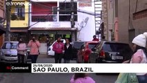 جوانان برزیلی برای آرامش حاشیه‌نشینان کرونازده ساز زدند