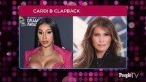 Cardi B Issues Snarky Response to Dig That U.S. Needs More Women Like Melania Trump, Less Like Her